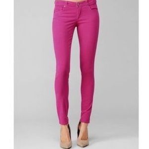 ⭐️Paige bright pink skinny jeans - size 32